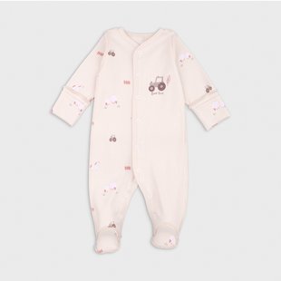 Baby overalls Flamingo, color: Beige, size: 56, sku 365-083