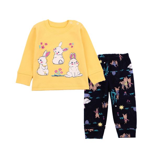 Children's pajamas Flamingo Yellow, size: 80, sku 613-221