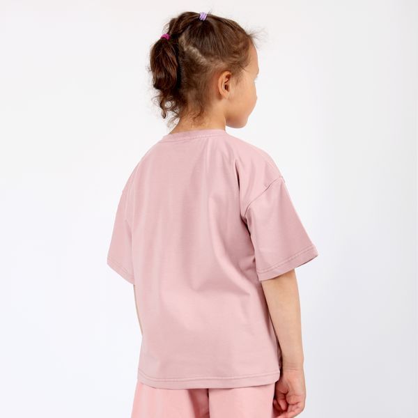 Children's T-shirt Flamingo, color: Powder, size: 164, sku 1005-417 1005-417