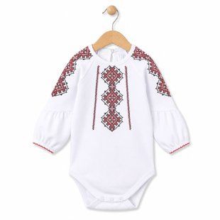 Bodysuit baby for girls Flamingo White, size: 74, art. 341-204 341-204