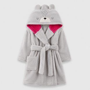 Children's bathrobe Flamingo, color: Gray, size: 98, sku 441-909 441-909
