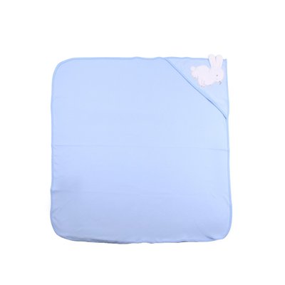 Рушник-пелюшка з куточком, колір: Блакитний, розмір: 90 Х 85, арт. 618-212 618-212 фото