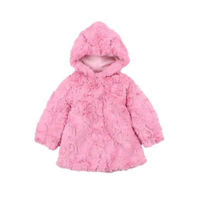 Пальто верхнє для дівчаток Фламінго, колір: Рожевий, розмір: 86, арт. 097-914 097-914 фото