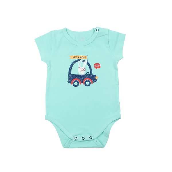 Bodysuit baby Flamingo Menthol, size: 68, art. 687-417