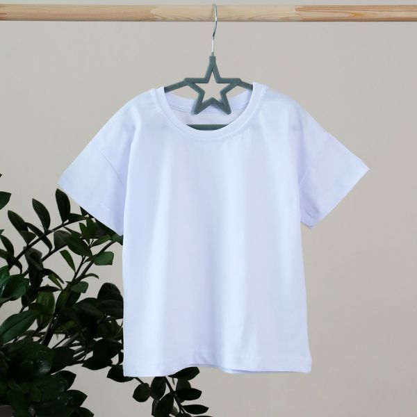 Children's T-shirt Flamingo, color: White, size: 98, sku 778-122