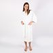 Women's bathrobe, color: Lactic, size: XS-S, sku 096-909