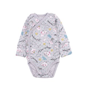 Bodysuit baby Flamingo Gray, size: 56, art. 146-005