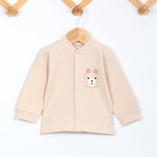 Кофточка ясельная Фламинго, цвет: Бежевый , размер: 68, арт. 067-106 067-106