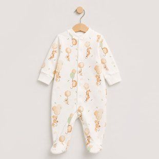 Nursery jumpsuit Flamingo Textil, color: Lactic Їжак, size: 74, sku 647-137 647-137