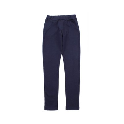 Pants for girls Flamingo, color: Dark blue, size: 128, sku 984-425
