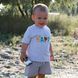 Children's T-shirt Flamingo Melange, size: 74, sku 457-417 457-417 #1
