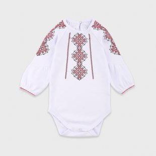 Bodysuit baby for girls Flamingo White, size: 86, art. 341-204