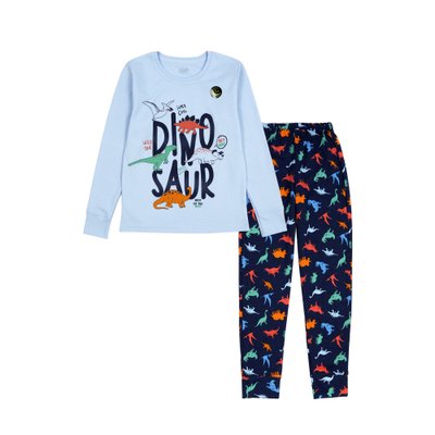 Пижама для хлопчика Фламинго, цвет: Голубой, размер: 128, арт. 249-042 249-042 фото
