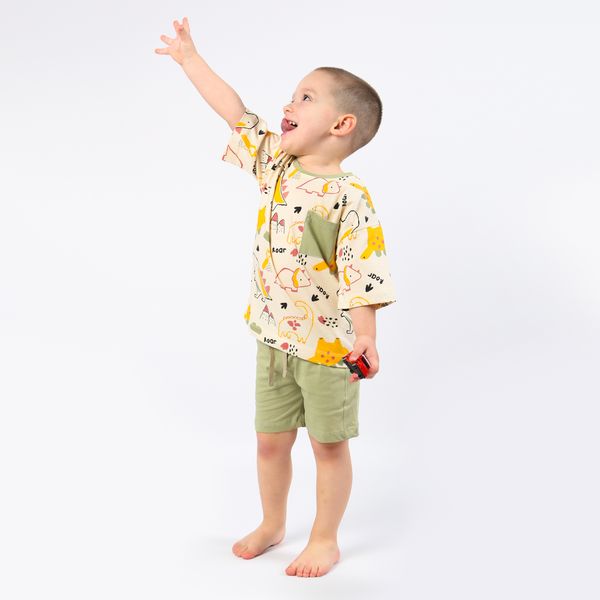Комплект для хлопчиків Фламінго, колір: Хакі, розмір: 92, арт. 977-100 977-100 фото