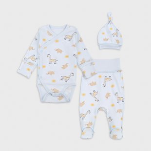 Nursery set Flamingo, color: Light blue, size: 56, sku 433-221