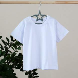 Children's T-shirt Flamingo, color: White, size: 116, sku 778-122