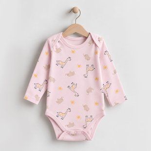 Baby overalls Flamingo Textil, color: Pink, size: 80, sku 494-221 494-221