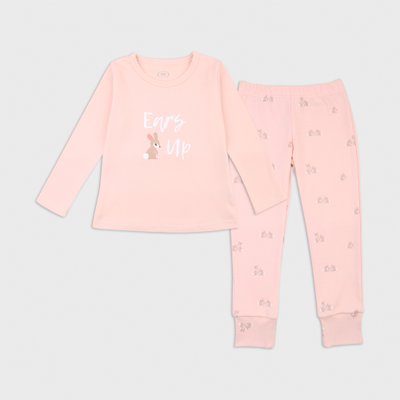 Girls pajamas Flamingo, color: Powder, size: 116, sku 245-086