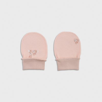 Flamingo nursery mittens, color: Powder, size: 36, sku 481-101
