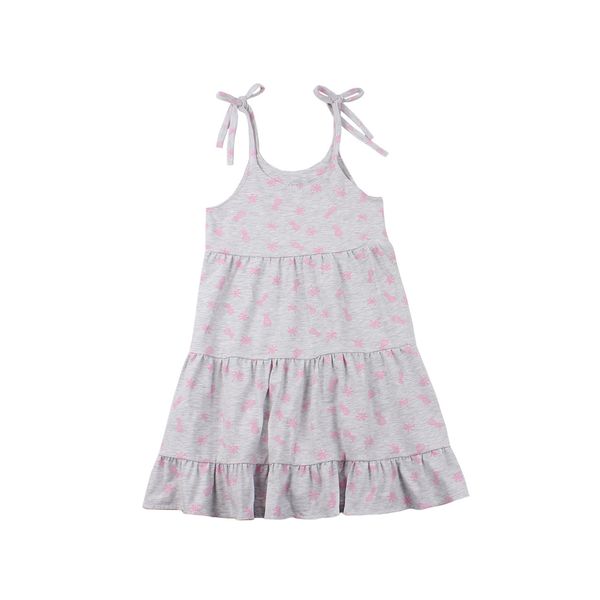 Платье для девочек Фламинго Серый, размер: 134, арт. 765-424 765-424 фото