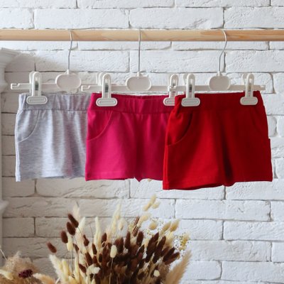 Flamingo shorts for girls Red, size: 116, sku 950-417