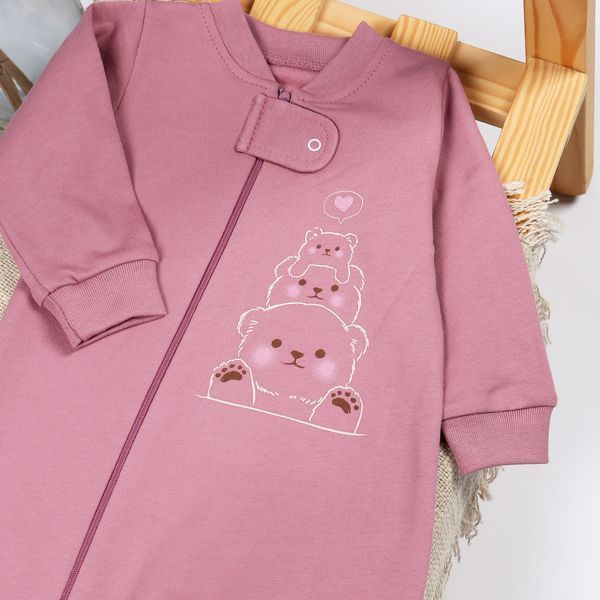 Nursery jumpsuit Flamingo, color: Ash pink, size: 86, sku 548-132 548-132