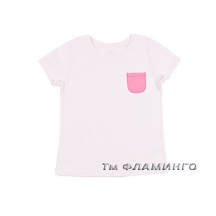 T-shirt for girls for Flamingo Light pink, size: 92, sku 948-110 948-110