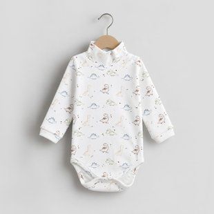 Flamingo Textil Bodysuit, color: Lactic, size: 86, sku 552-099 552-099
