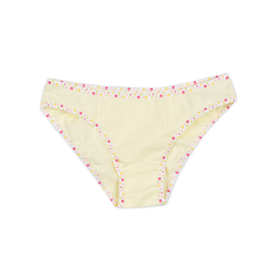 Briefs for girls Flamingo, color: Yellow, size: 104, sku 289-1006