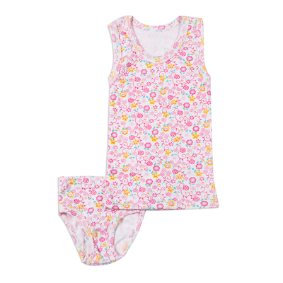 Комплект для девочек Фламинго Белый, размер: 74, арт. 191-1007-15 191-1007-15 фото