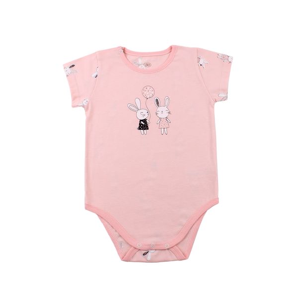 Bodysuit Flamingo, color: Peachy, size: 80, sku 467-125