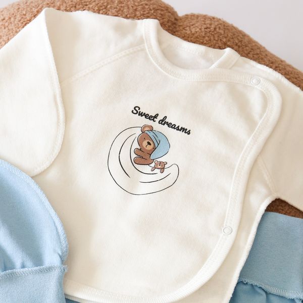 Nursery set 3 items Flamingo, color: Light blue, size: 56, sku 224-312 224-312