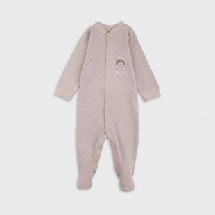 Toddler jumpsuit Flamingo, color: Cappuccino, size: 68, sku 647-098