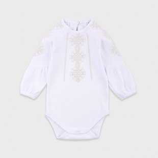 Bodysuit baby for girls Flamingo White, size: 86, art. 341-204