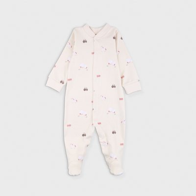 Baby overalls Flamingo, color: Beige, size: 86, sku 647-083