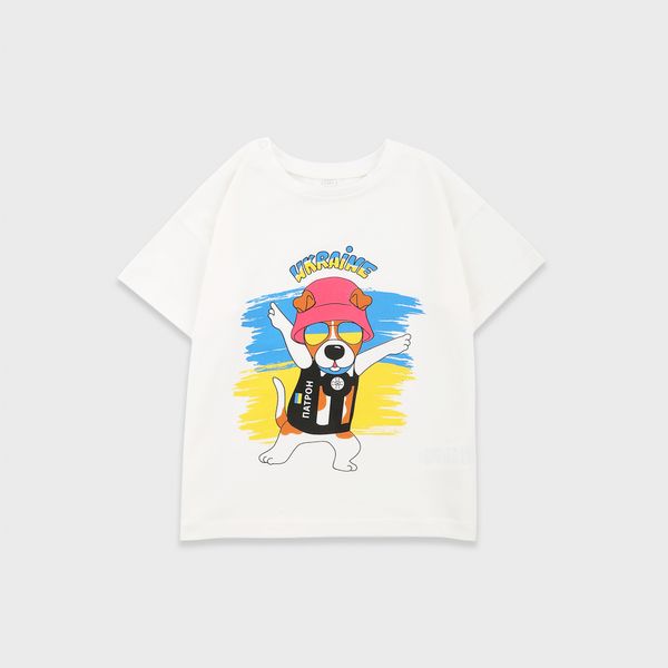 Children's T-shirt Flamingo Lactic, size: 74, sku 452-417