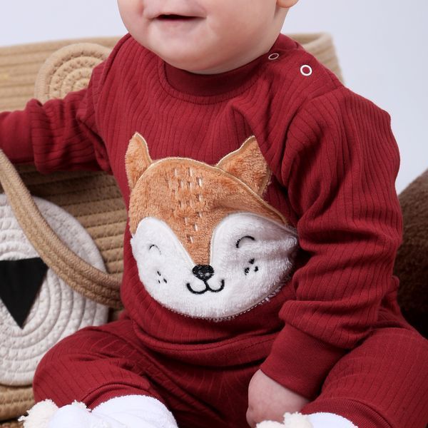 Children's set Flamingo, color: Terracotta, size: 74, sku 1018-107 1018-107