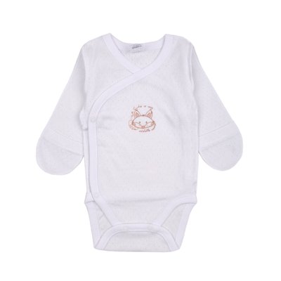 Baby overalls Flamingo, color: White, size: 56, sku 696-1021К