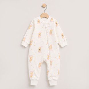 Nursery jumpsuit Flamingo, color: Lactic Зайчик, size: 74, sku 548-137 548-137