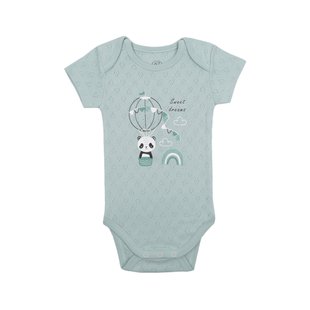 Bodysuit baby Flamingo, color: Menthol, size: 62, sku 495-020