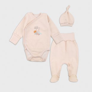 Flamingo nursery set, color: Beige, size: 56, sku 433-309