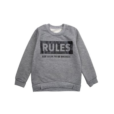 Jumper for girls Flamingo "RULES Gray, size: 158, sku 964-342