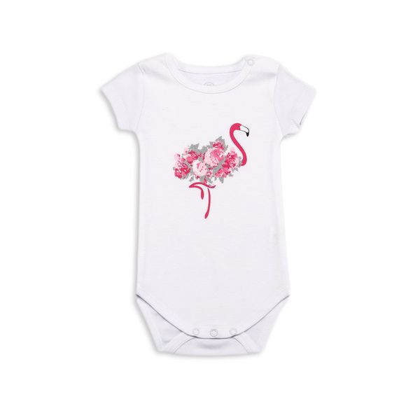 Bodysuit for children Flamingo White, size: 62, art. 120-212