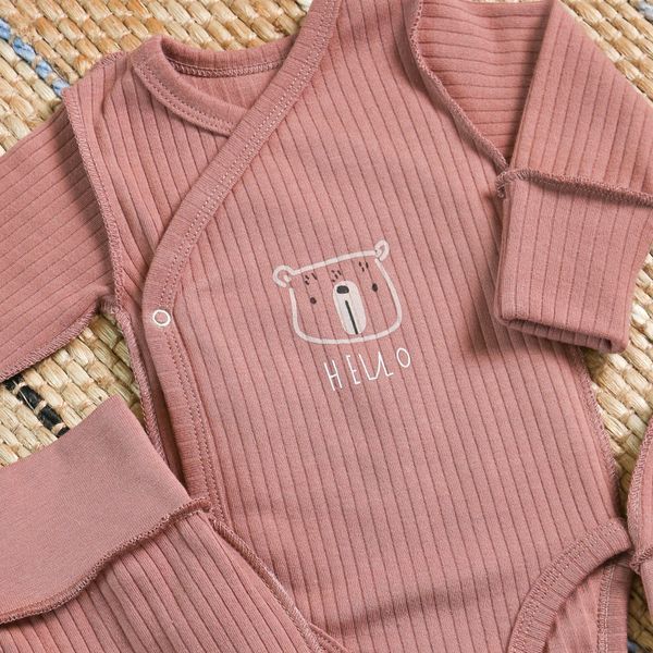 Nursery set 3 items Flamingo, color: Cappuccino, size: 62, sku 433-106 433-106