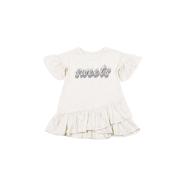 Flamingo girls dress, color: Lactic, size: 92, sku 909-134-7К