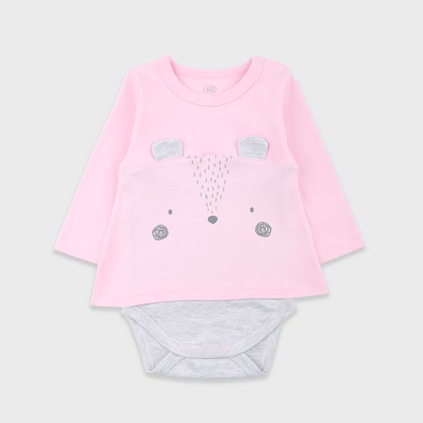 Bodysuit baby Flamingo Pink, size: 68, art. 063-212