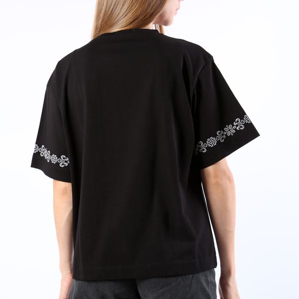 Women's T-shirt ZAVA, color: Black, size: L, sku 107-417