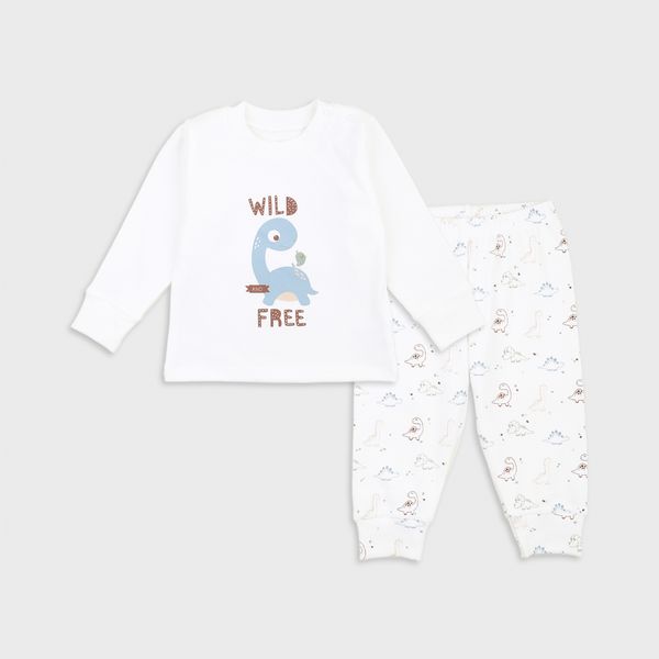 Nursery pajamas Flamingo, color: Lactic, size: 80, sku 613-099