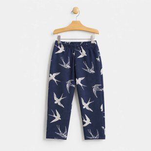 Girls' pants Flamingo, color: Dark blue, size: 92, sku 581-424 581-424