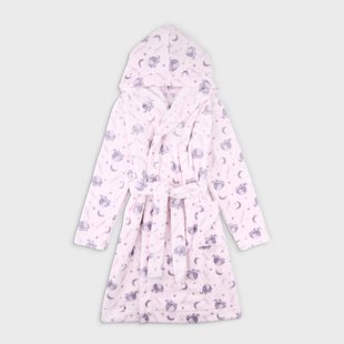 Children's bathrobe Flamingo, color: Pink, size: 164, sku 884-912